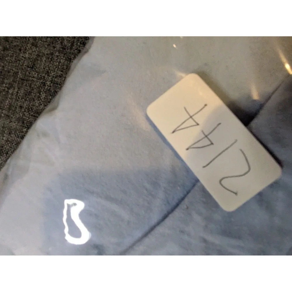 Untuckit Mens XL Button Down Shirt Light Blue Cotton Collared Long Sleeve